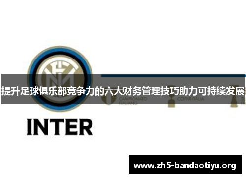 提升足球俱乐部竞争力的六大财务管理技巧助力可持续发展 提升足球俱乐部竞争力的六大财务管理技巧助力可持续发展