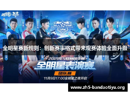 全明星赛新规则:创新赛事格式带来观赛体验全面升级 全明星赛新规则:创新赛事格式带来观赛体验全面升级
