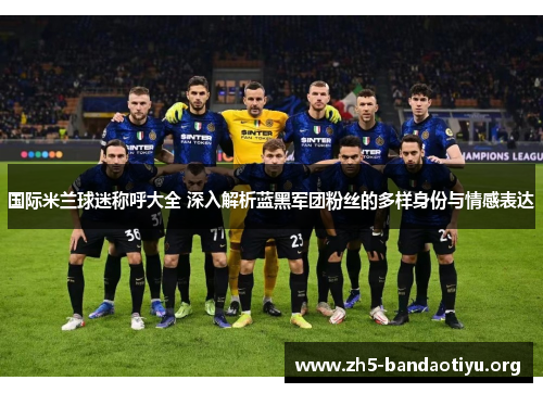 国际米兰球迷称呼大全 深入解析蓝黑军团粉丝的多样身份与情感表达