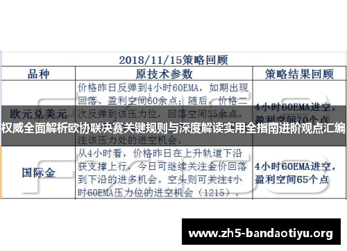 权威全面解析欧协联决赛关键规则与深度解读实用全指南进阶观点汇编 权威全面解析欧协联决赛关键规则与深度解读实用全指南进阶观点汇编